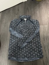 Lululemon Athletic Miss Misty Exploded Sashico Star Inkwell Hooded Rain Jacket