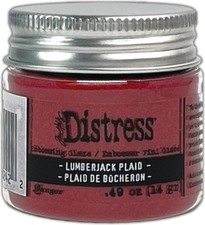 Tim Holtz Distress Embossing Glaze-Lumberjack Plaid
