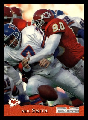 Neil Smith 1993 Pro Set #200 Kansas City Chiefs FREE SHIPPING *199