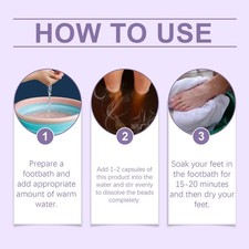 Gentle Exfoliating Foot Soak Pods with Nourishing Soothing Treatment
