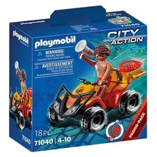 Playmobil City Action Beach Patrol Quad Set di Costruzioni 71040 NUOVO