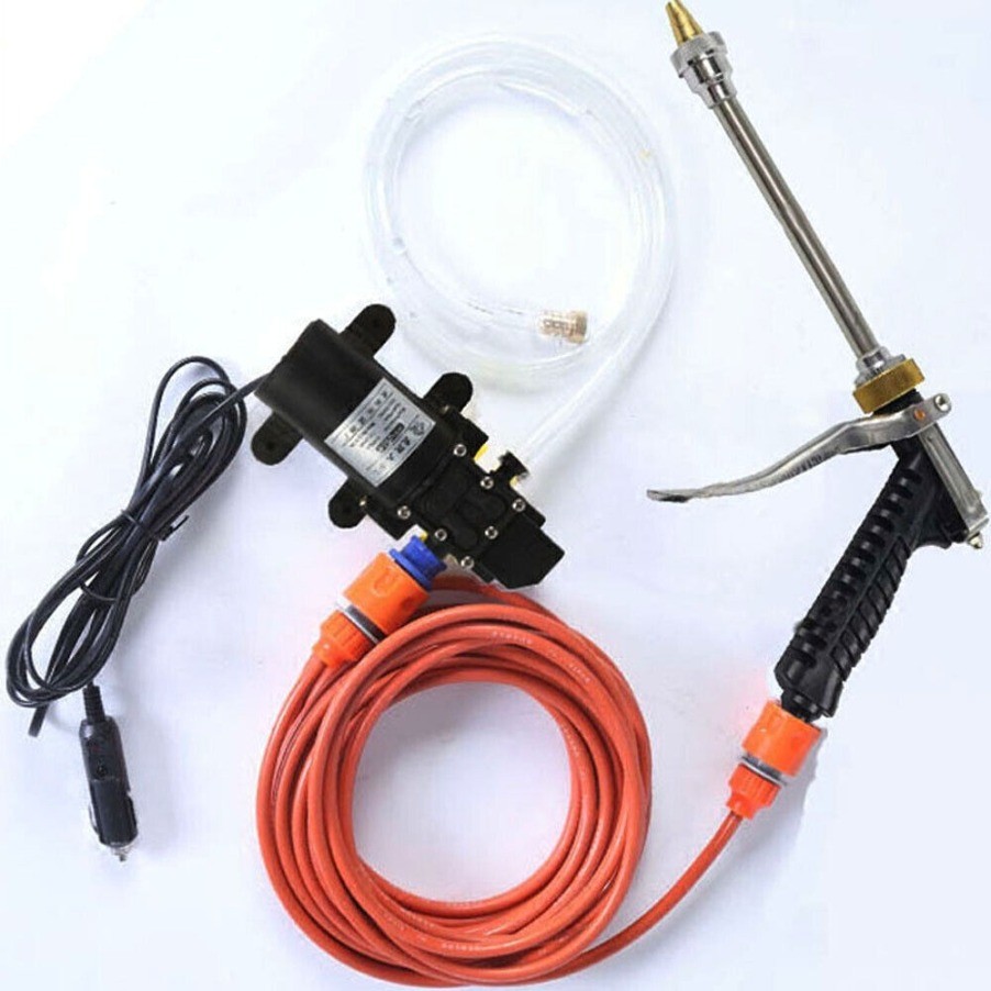 a12V Electric Pump Pressure Washer Car Wash Washing Machine Cleaning Device Tool