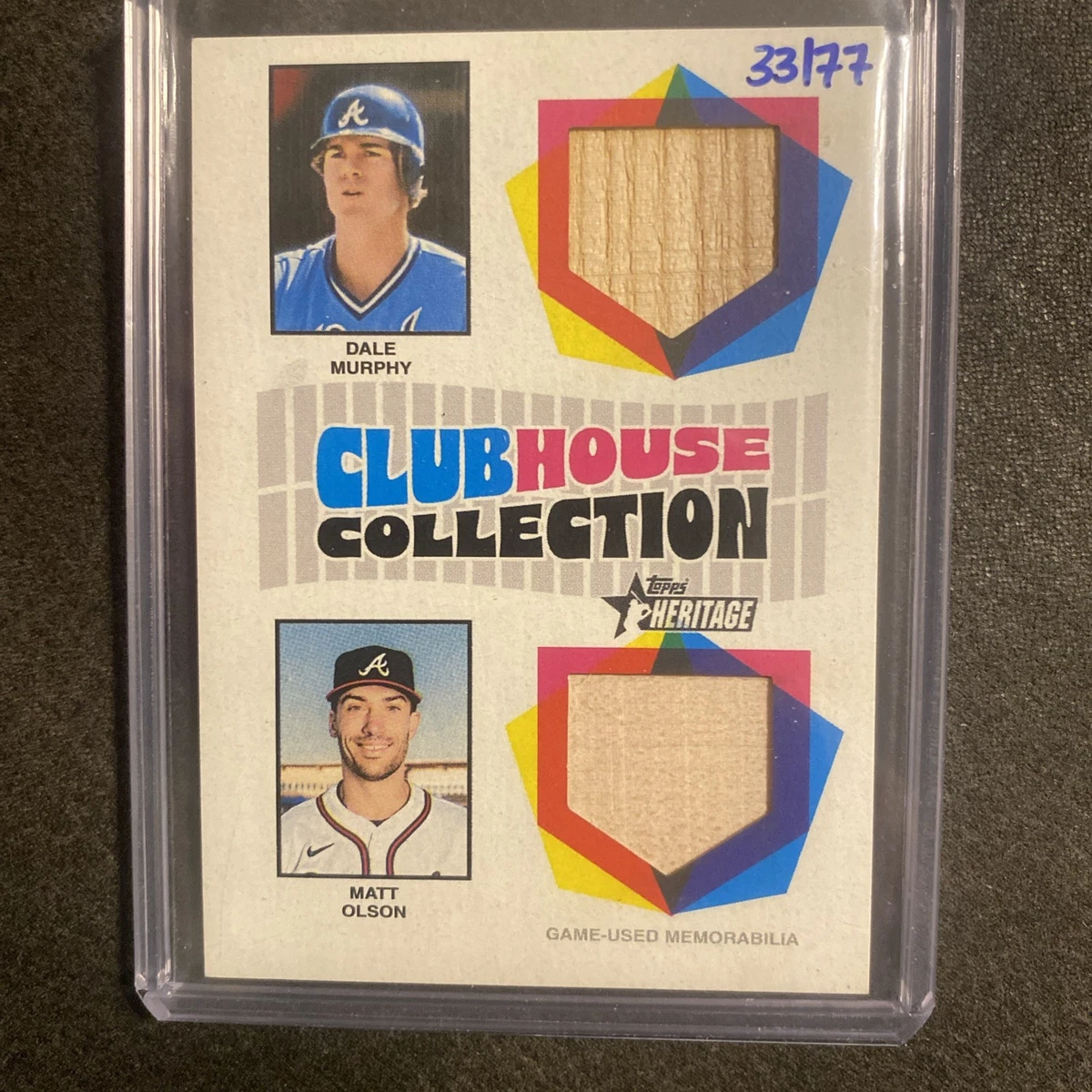 Matt Olson Baseball Serial Numbered Sports Trading Cards