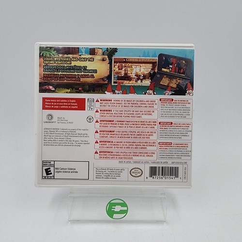 Gravity Falls Legend of the Gnome Gemulets (Nintendo 3DS, 2015) - Foto 2 di 5