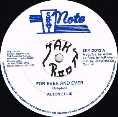 Alton Ellis - For Ever And Ever / Jamaican Rock, 12'', (Vinyl)