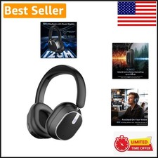Bluetooth 6 Headphones with 120 Hours Playtime  Deep Bass Experience