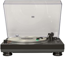 Crosley C100BT-BK Belt-Drive Bluetooth Turntable Black Open Box 