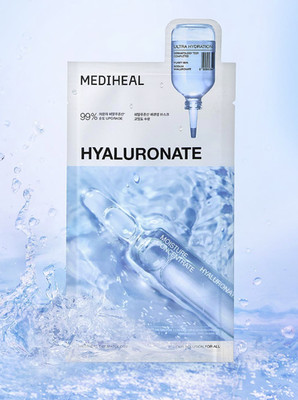 Mediheal hyaluronic acid essential mask sheet ultra hydrating plumping 10pcs