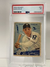 1934 Goudey Baseball Cards 55