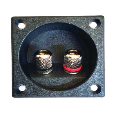 Live Speaker Junction Box Speakers Terminals Box 2 Silver Coppers Speakers Post
