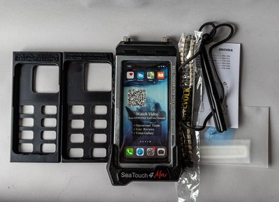 Divevolk SeaTouch 4 Max Underwater Touchscreen Housing For iPhone & NEW