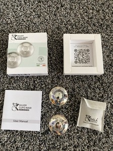 Koala Babycare Silver Cups Maxi 100% Silver Nipple Shield Maxi With Case