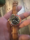 Vintage Timex Marlin Style GMT Pepsi – Automatic – Serviced – Rare
