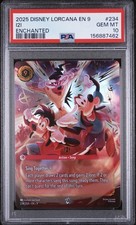 2025 DISNEY LORCANA EN 9-FABLED ENCHANTED 234 I2I PSA 10