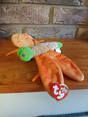 Ty Beanie Baby Glow - MWMT (Lightning Bug 2000) tag error