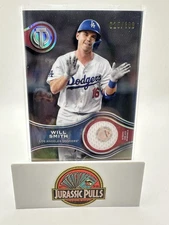 2025 Topps Tribute Will Smith Stamp of Approval Patch Relic Blue /150 LA Dodgers
