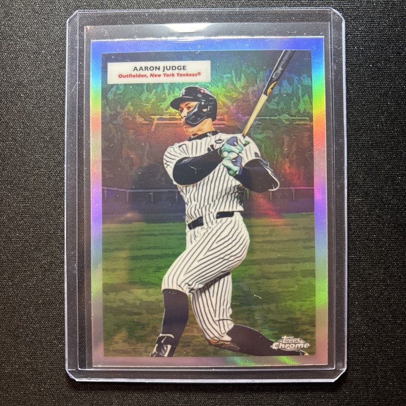 Aaron Judge/Mickey Mantle 2026 Topps Chrome Platinum - Refractor #55DH-2