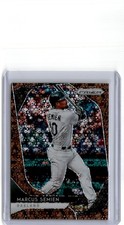 2020 Panini Prizm Bronze Donut Circles Marcus Semien 01/25 Oakland Athletics