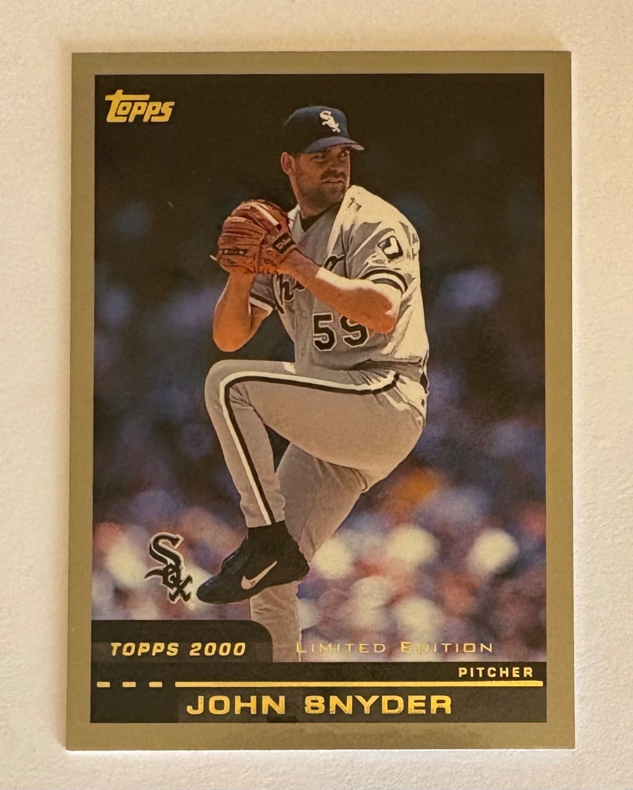 2000 Topps Limited - John Snyder - #154 - White Sox - Rookie Card - NrMt+