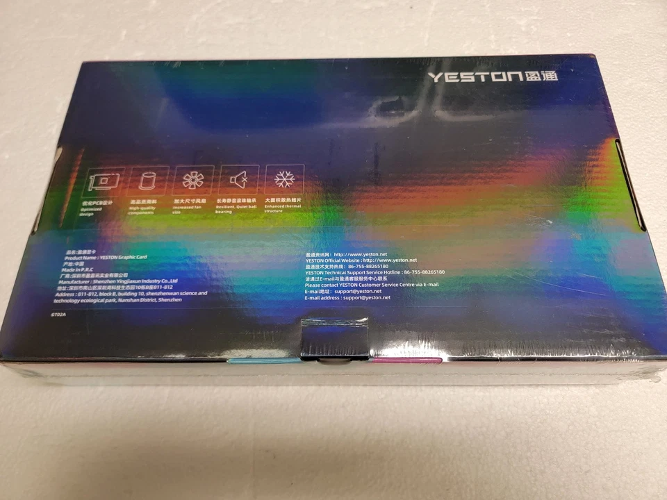 NEW Yeston GeForce RTX 3060 12GB "Gaga" GDDR6 PCIe4.0x16 Nvidia video card black - Image 3 of 4