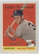 1958 Topps Eddie Bressoud #263 0an