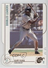 2002 Topps Ten Die-Cut Cliff Floyd #19 04at