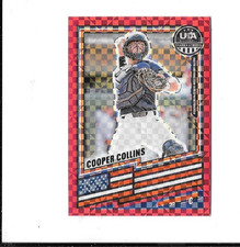 2026 Panini Stars & Stripes Cooper Collins RC RED POWER PRIZM #2/149