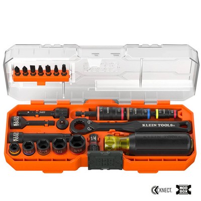 Klein Tools 65301KNECT KNECT Pass-Through and Flip Socket Starter
