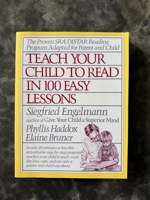 Teach Your Child to Read in 100 Easy Lessons Engelmann Paperback Very Good Cond.