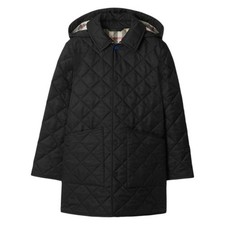 Burberry Kids Rowan Quilted Hooded Jacket