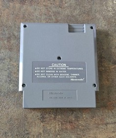 Nintendo NES game Clu Clu Land cart  with a case