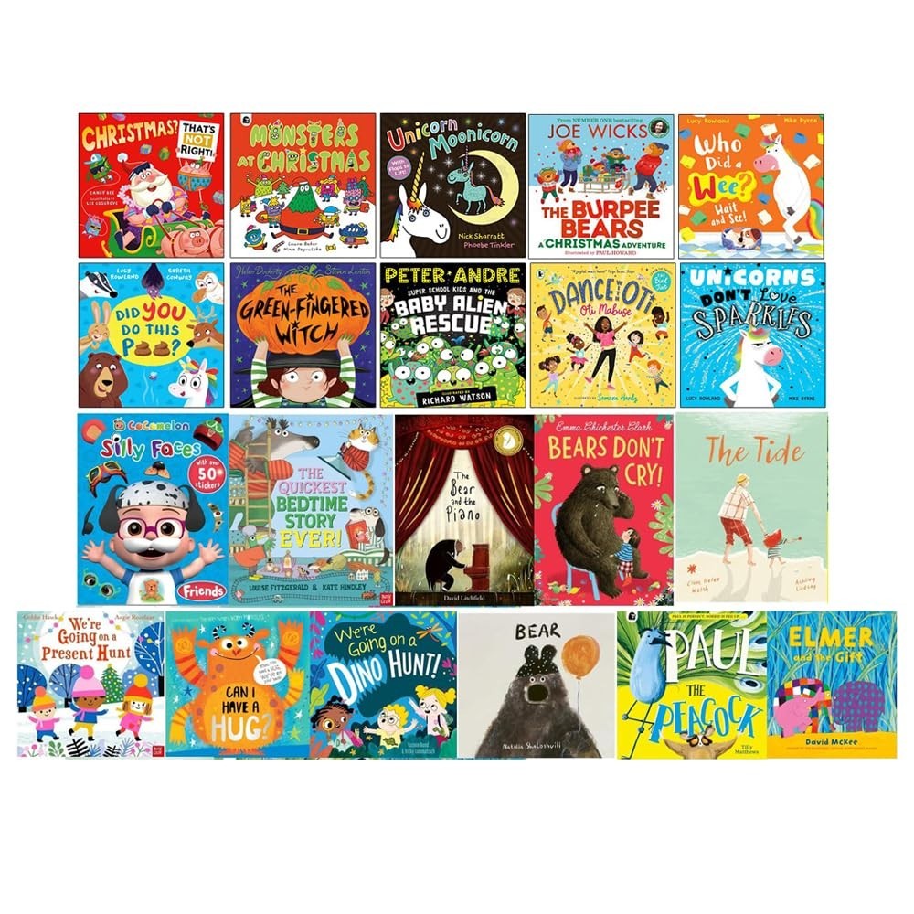 Kids Picture Books Collection 21 Books Set Friendship, Kindness, Bedtime