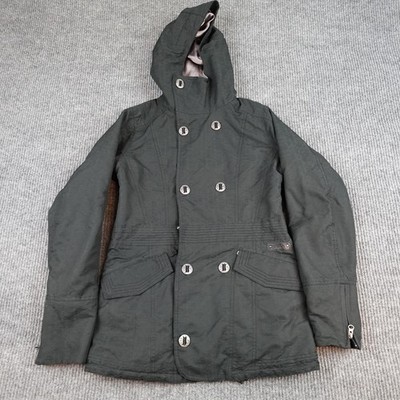 Burton Cherish Jacket Womens Small Black Hooded Dryride Insulated Ski Snow