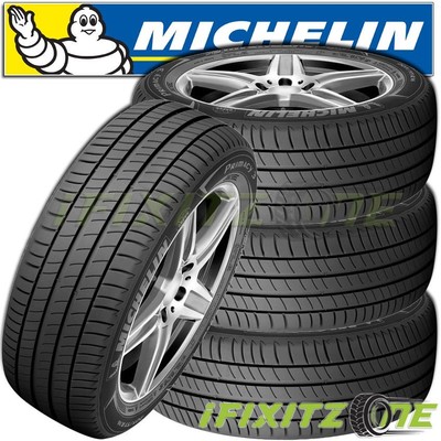 4 Michelin Primacy 3 205/55R17 91W High Performance Summer Highway Touring Tires