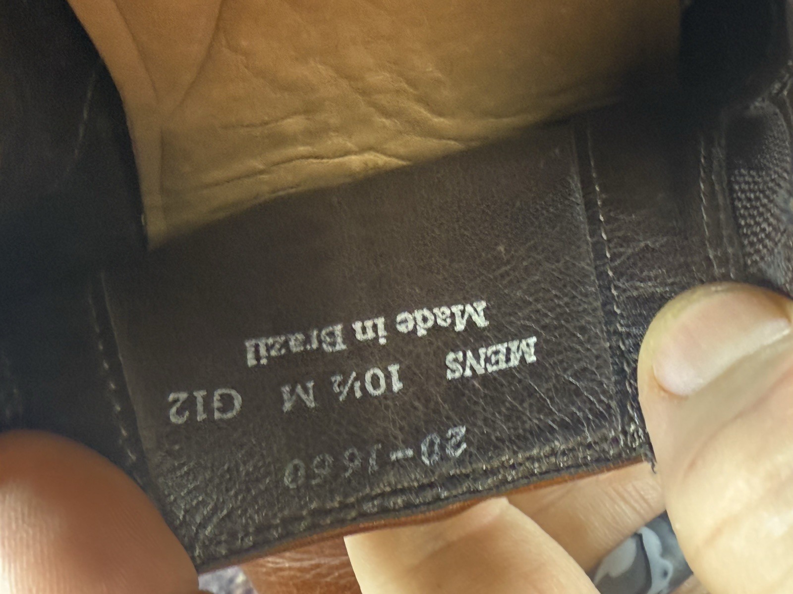 Johnston & Murphy Macomb Split-Toe Sheep Skin Lea… - image 9