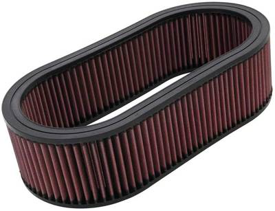 K&N ELEMENT FOR CUSTOM 66 SERIES FILTERS.LARGE OVAL.4 TALL - KN E-3514