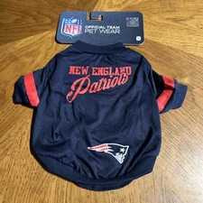 Pets First NFL Fans T-shirt for Dogs & Cats Fashionable New England Patriots