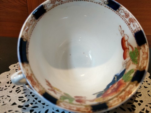 VINTAGE UNMARKED CHINA TEA CUP SET MADE IN ENGLAND - Picture 10 of 10