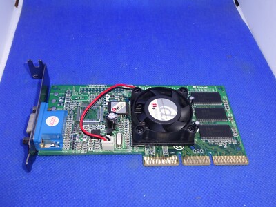 ENNYAH DIGI COLOR NVIDIA RIVA TNT2 M64 32MB SDRAM AGP LOW PROFILE VGA   #GK6360