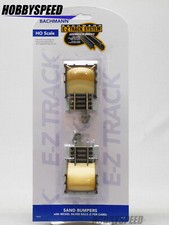 BACHMANN HO SCALE EZ TRACK SAND BUMPER NICKEL SILVER RAILS dead end BAC44599 NEW