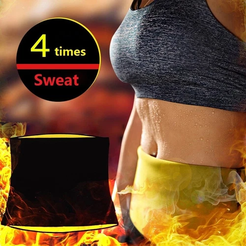 Tummy Belly Stomach Thermal Hot Sauna Sweat Waist Trimmer Fat Burner Wrap Belts - Bild 6 von 25