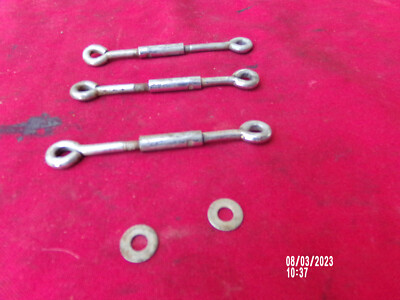 HONDA CB750 SANDCAST CARBURETOR CHOKELINK SET (3) K0 1969 1970 OEM NICE