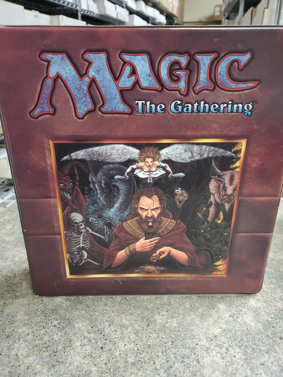 MTG Magic the Gathering 1995 Vintage Binder Binder Pete Venters