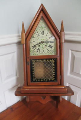 Vintage 1967 New England Clock Company 8 Day Pendulum Chime Clock