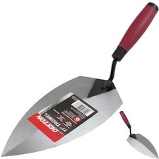Brick Laying Trowel Builder Plastering Cement Mortar Soft Grip 11" DT45225