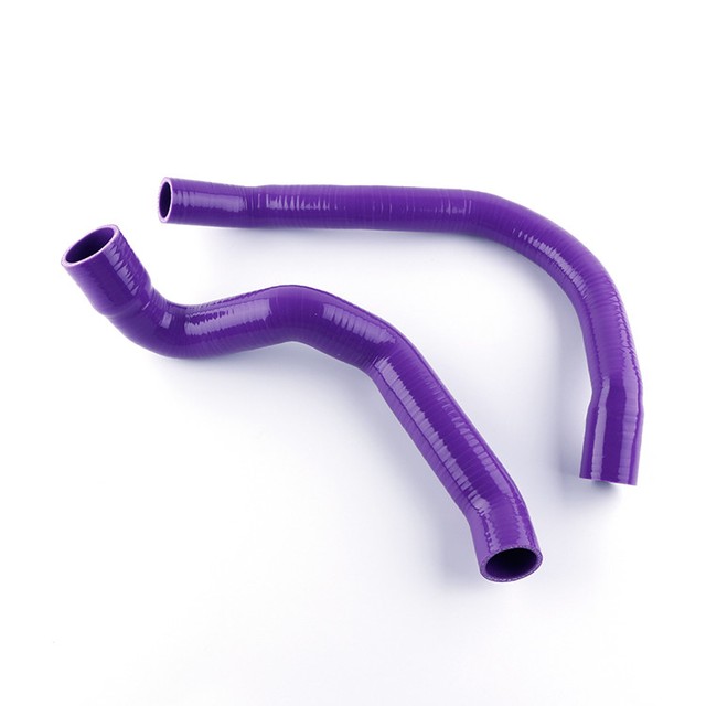 For 19912001 JEEP CHEROKEE XJ 4.0 l6 / LHD Purple Silicone Radiator