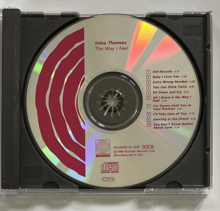 Irma Thomas : The Way I Feel Cd Album Funk Soul Import Near Mint Condition - Image 4 of 4