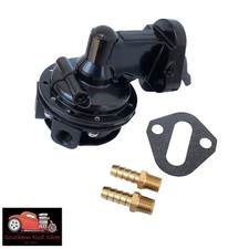 Big Block Chevy Black Mechanical Fuel Pump 80 Gph Bbc 396 427 454 Fittings