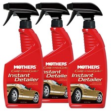 Mothers Instant Detailer Spray Exterior Car Detailer, 24 oz. 3-Pack