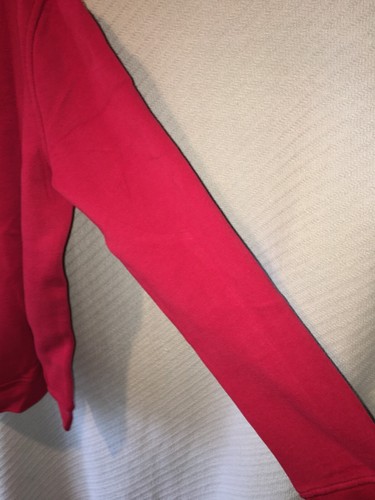ABERCROMBIE KIDS SIZE 13/14 RED PULL OVER LOGO HOODIE SWEATSHIRT NEW W/TAG - Picture 7 of 10